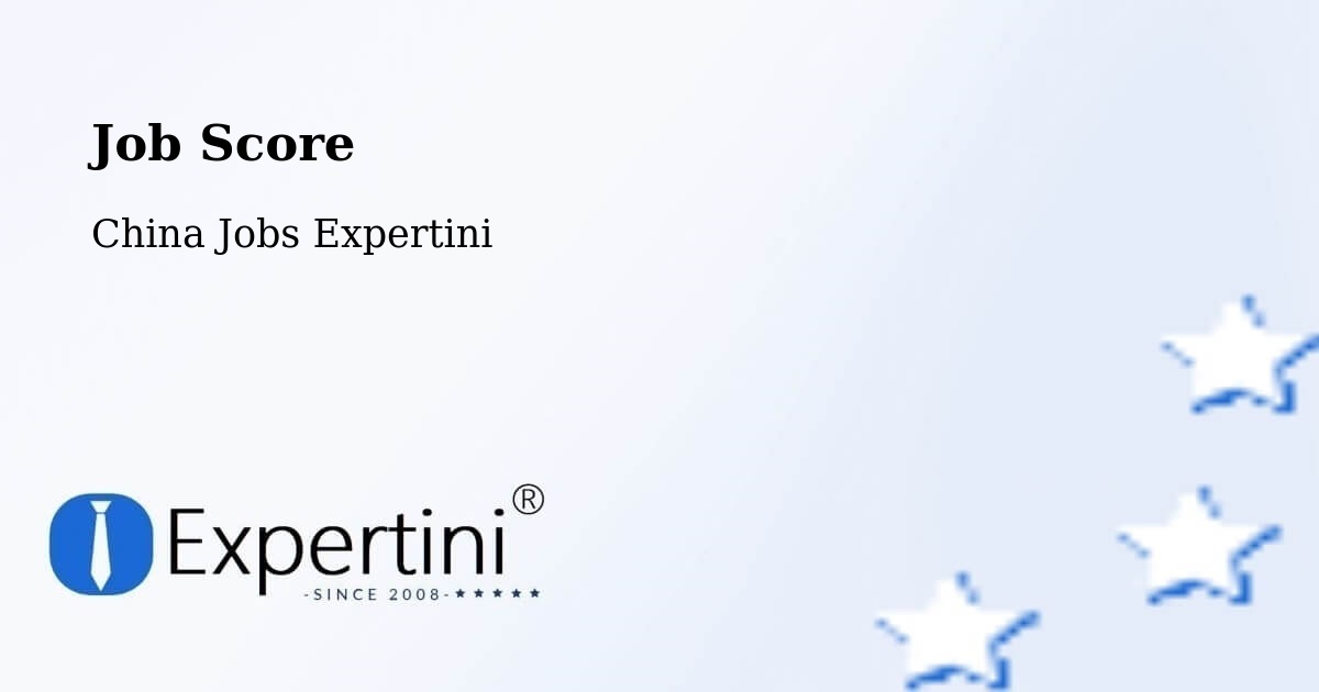 Job Score & Job Description Score Tool – Linyi - China Jobs Expertini